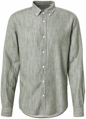 Only & Sons Košeľa 'ONSARLO'  zelená melírovaná