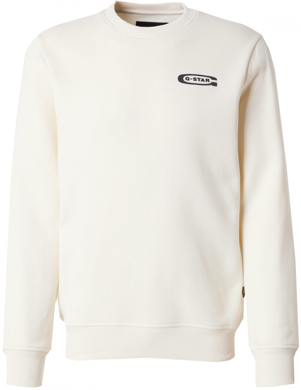G-STAR Mikina 'Old Skool'  krémová / tmavosivá