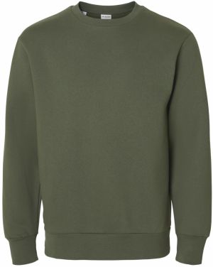 SELECTED Mikina 'SLHDAN'  jedľová