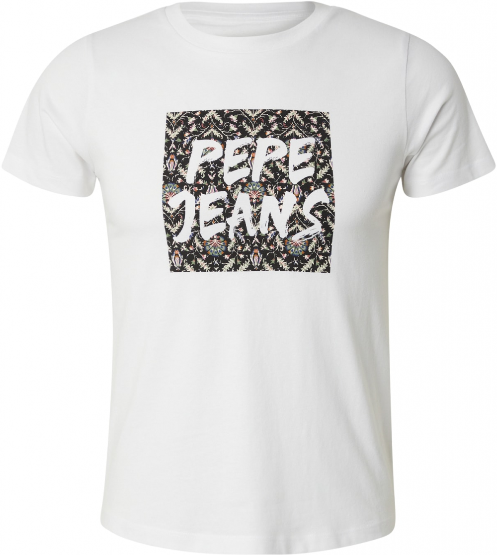 Pepe Jeans Tričko  biela