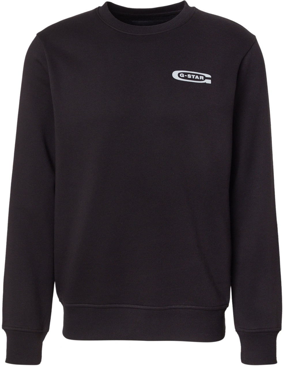 G-STAR Mikina 'Old Skool'  čierna / biela