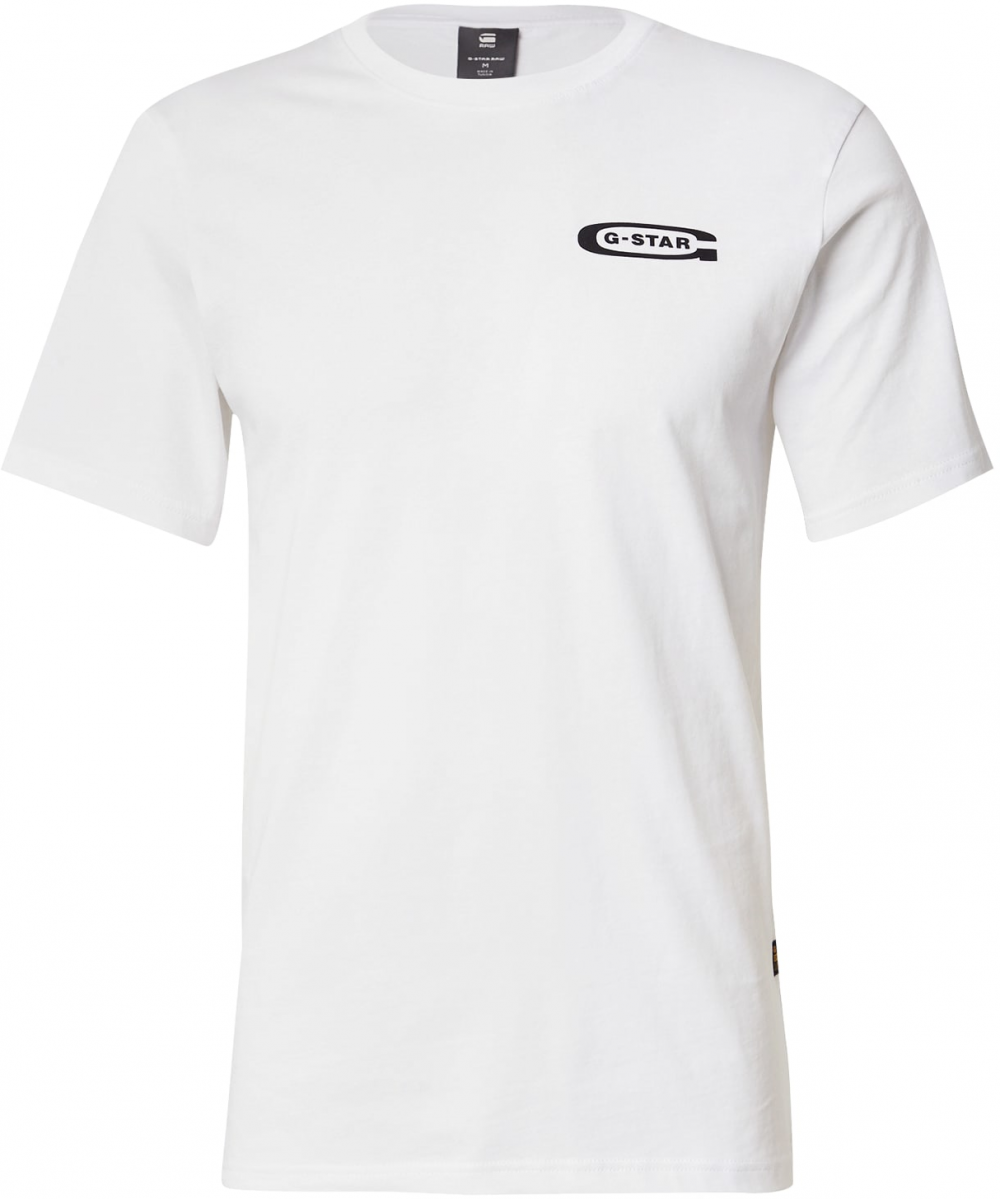 G-STAR Tričko  čierna / biela