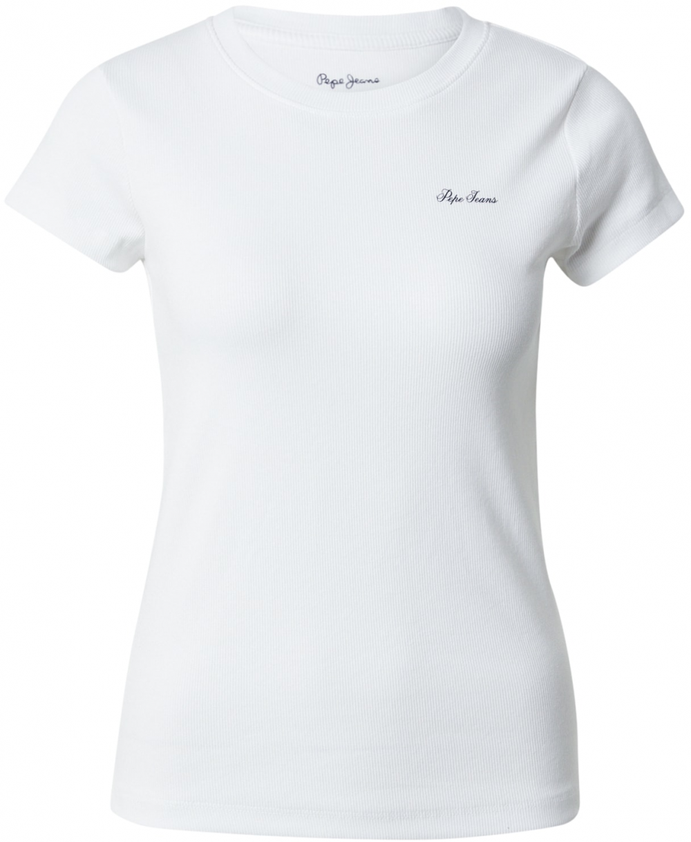 Pepe Jeans Tričko  biela