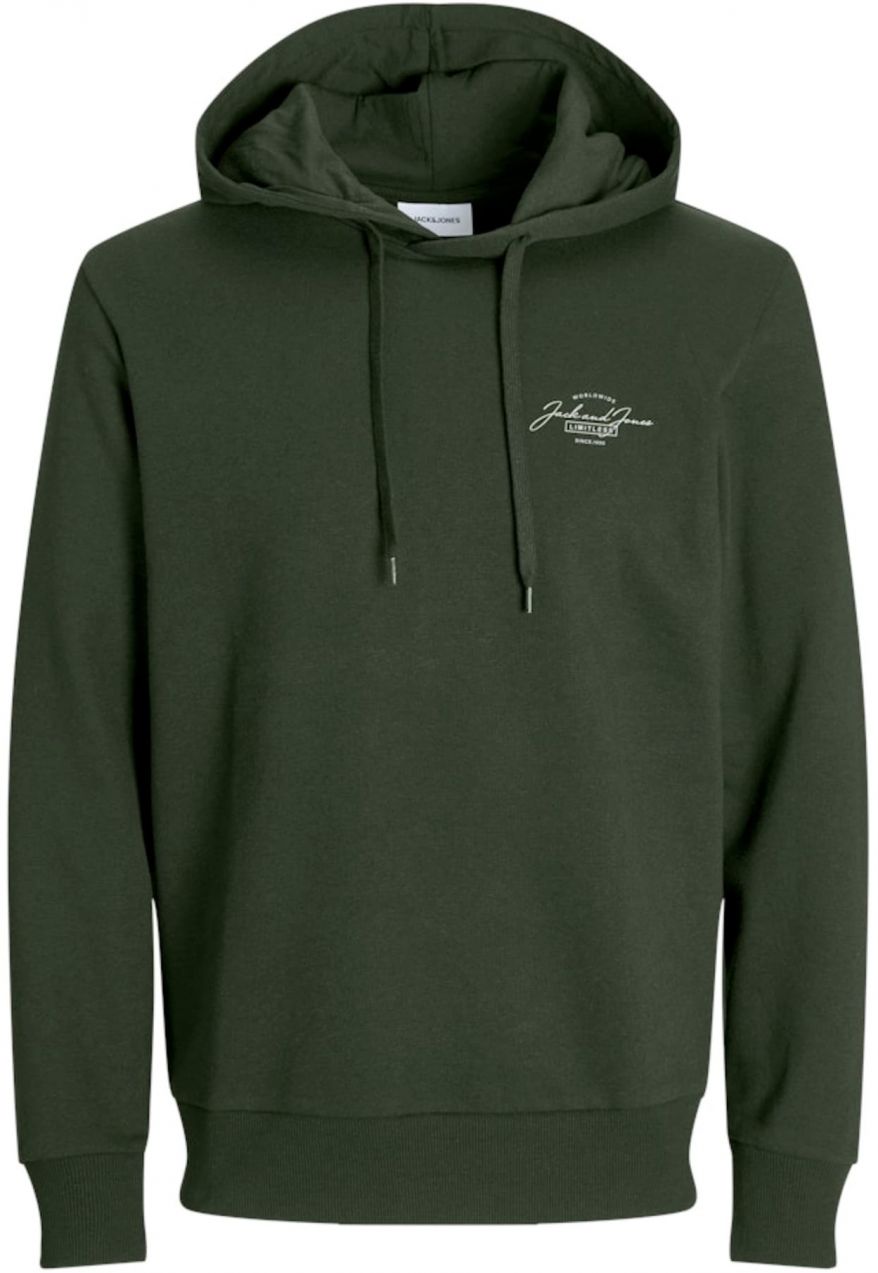 JACK & JONES Mikina 'JWHFERRIS'  tmavozelená