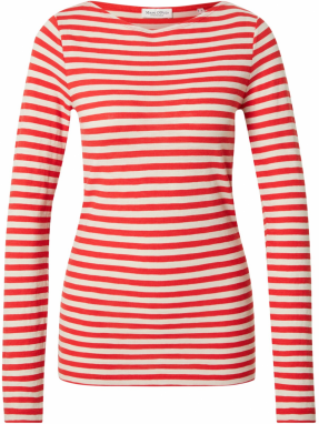 Marc O'Polo Tričko  červená / biela