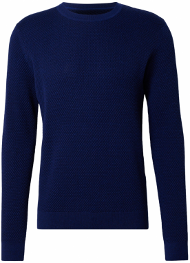 JACK & JONES Sveter 'JWHNOAH'  námornícka modrá