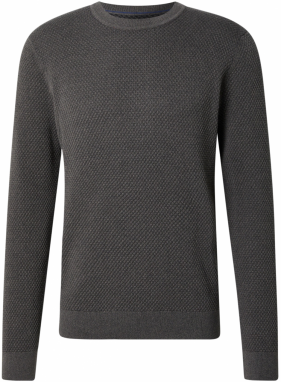 JACK & JONES Sveter 'JWHNOAH'  tmavosivá