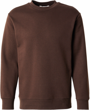 SELECTED Mikina 'SLHDAN'  tmavohnedá