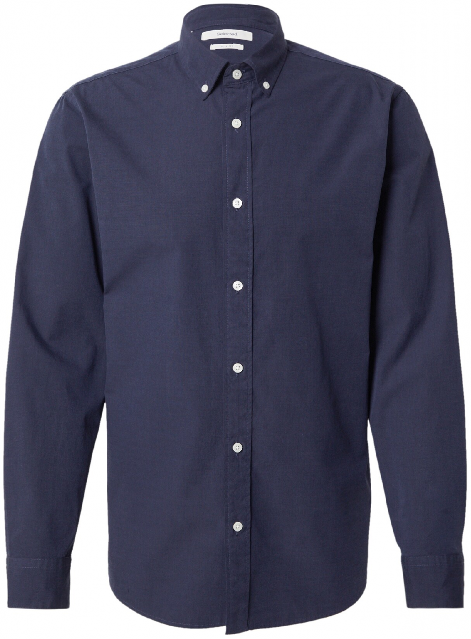 SELECTED Košeľa 'SLHRICK'  tmavomodrá