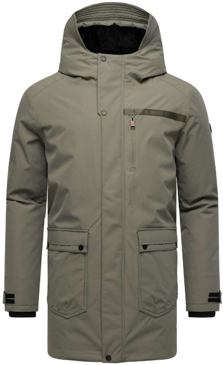 STONE HARBOUR Zimná parka 'Netaan XX'  olivová