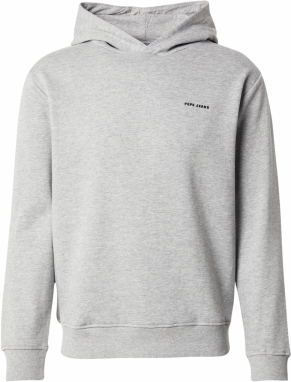 Pepe Jeans Mikina  svetlosivá