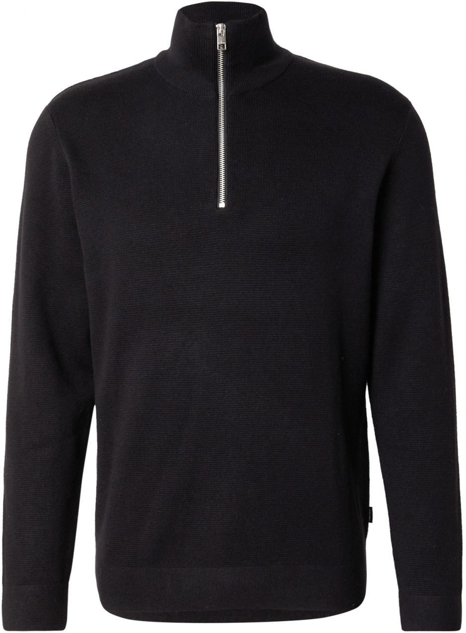 JACK & JONES Sveter 'JWHMILANO'  čierna