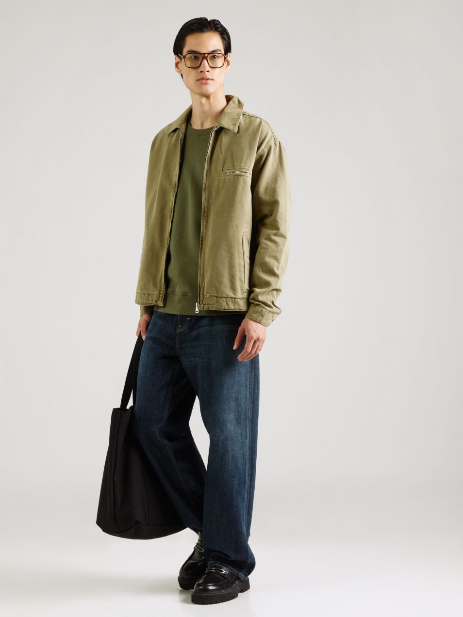 Pepe Jeans Mikina  olivová