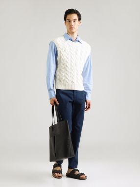 Pepe Jeans Chino nohavice  námornícka modrá