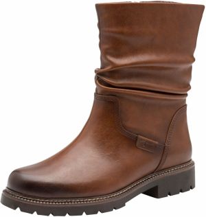 Tamaris Členkové čižmy  koňaková