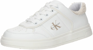 Calvin Klein Tenisky  béžová / tmavobéžová / biela / šedobiela