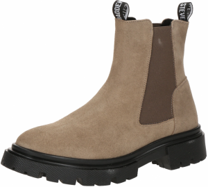 STEVE MADDEN Chelsea čižmy 'Raquel'  béžová / tmavobéžová / čierna / biela