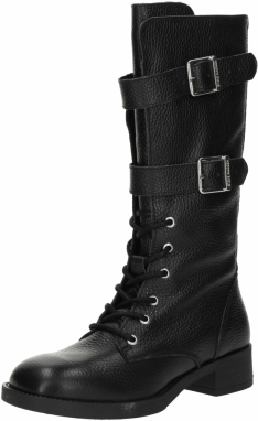 STEVE MADDEN Šnurovacie čižmy 'Zoey'  čierna