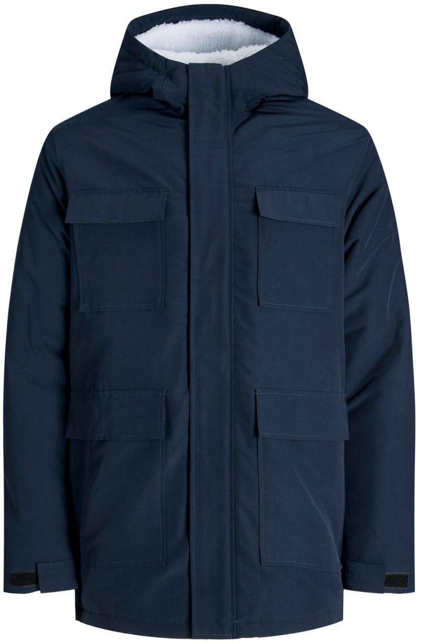 JACK & JONES Zimná parka 'JWHPETER'  tmavomodrá