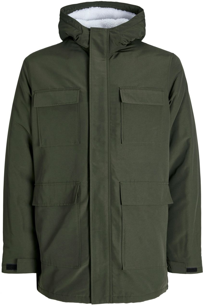 JACK & JONES Zimná parka 'JWHPETER'  jedľová