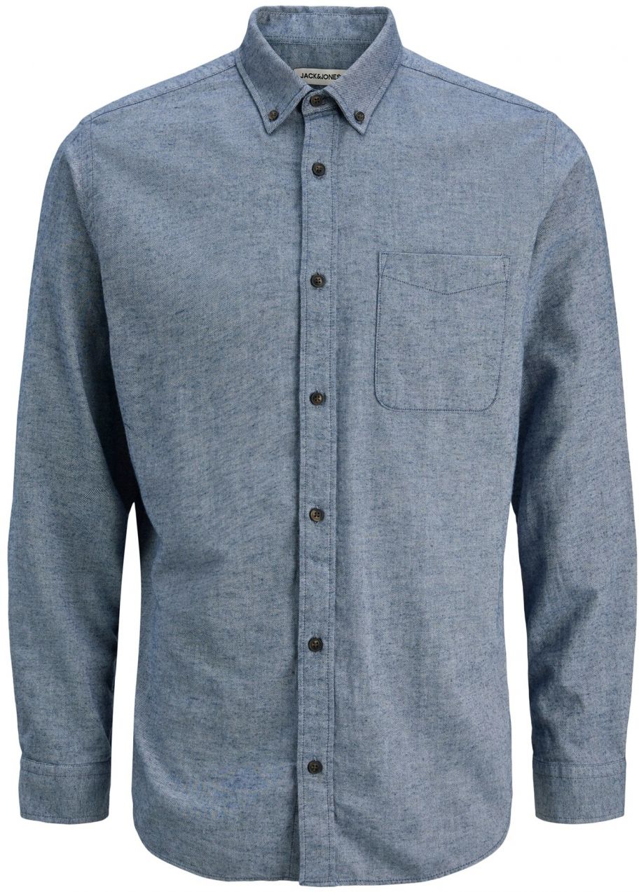 JACK & JONES Košeľa 'JWHCLASSIC'  modrá denim