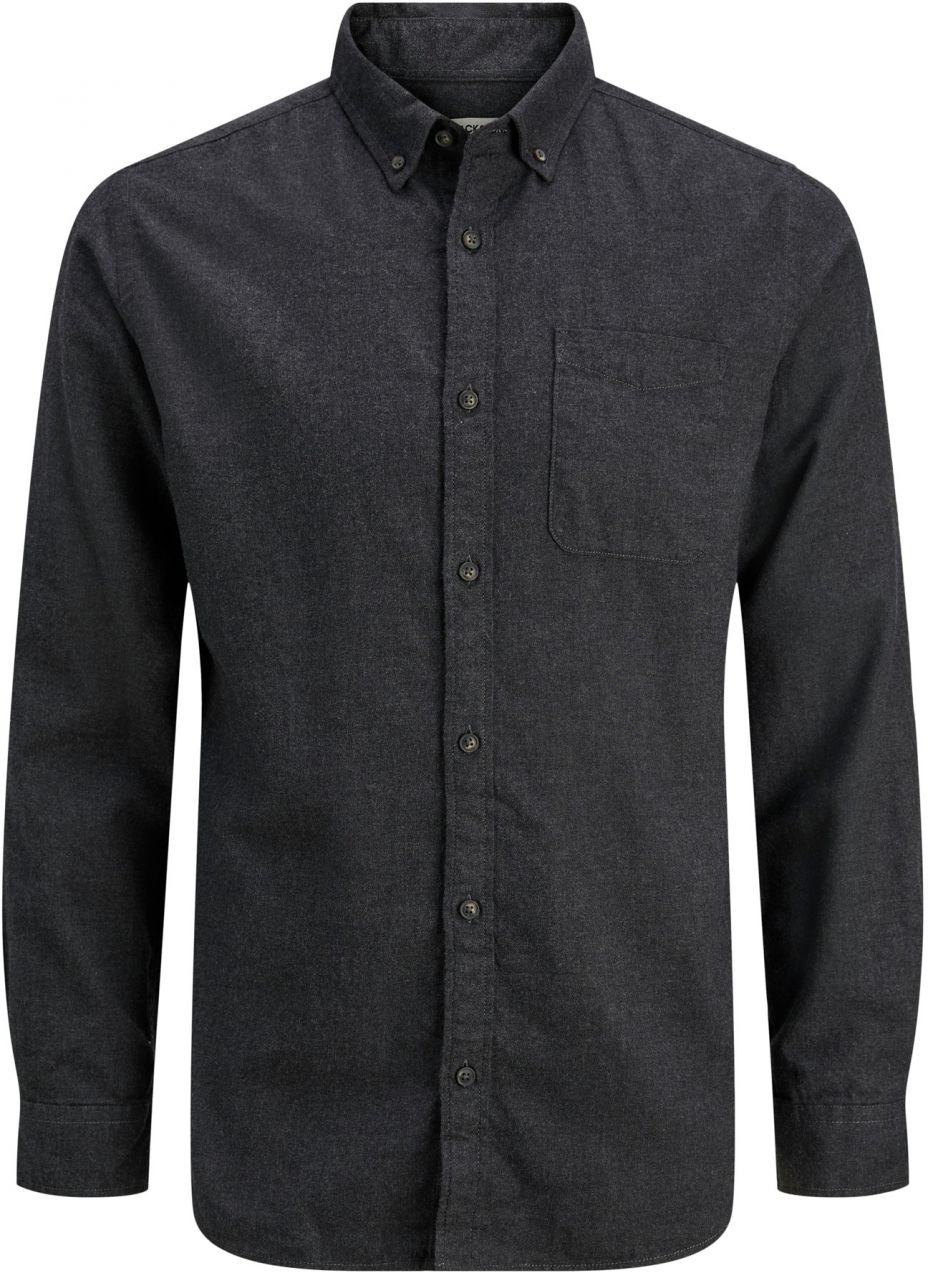 JACK & JONES Košeľa 'JWHCLASSIC'  antracitová
