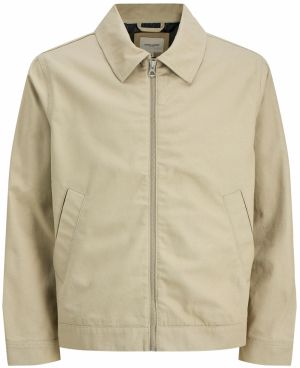 JACK & JONES Prechodná bunda 'JWHCASEY WORKER'  sivobéžová
