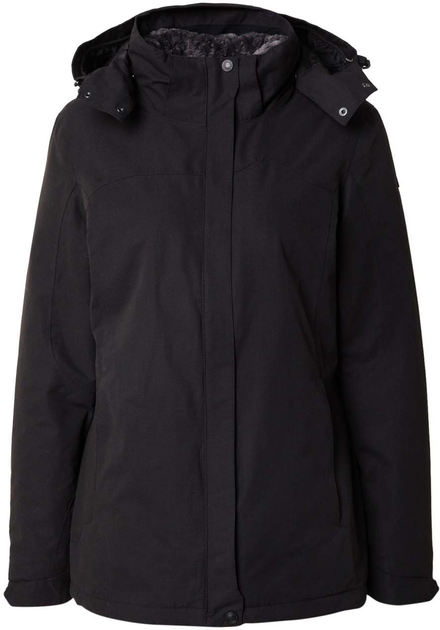 KILLTEC Outdoorová bunda 'KOW 303'  čierna