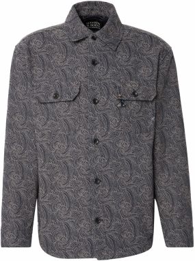 SCOTCH & SODA Prechodná bunda  tmavomodrá / sivá