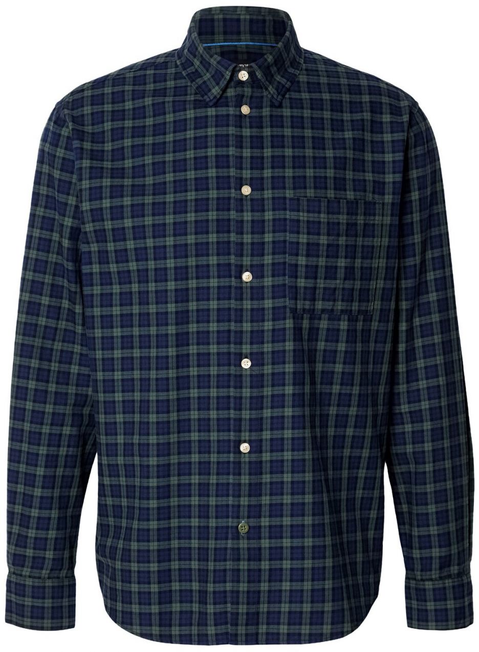 SCOTCH & SODA Košeľa  tmavomodrá / zelená