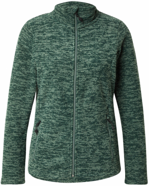 KILLTEC Funkčná flisová bunda 'KOW 113'  tmavozelená