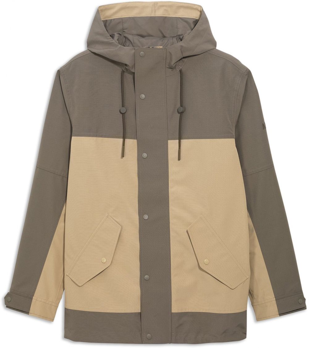 AIGLE Prechodná bunda  piesková / tmavobéžová