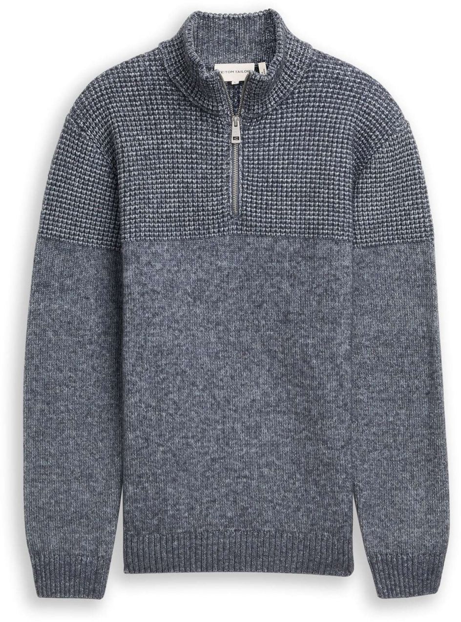 TOM TAILOR Sveter  námornícka modrá