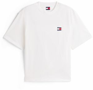 Tommy Jeans Tričko  námornícka modrá / červená / biela