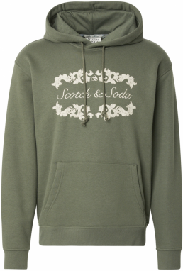 SCOTCH & SODA Mikina  béžová / olivová