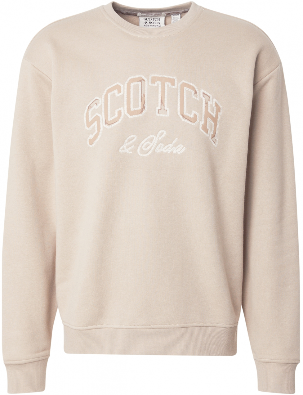 SCOTCH & SODA Mikina  béžová / krémová / piesková