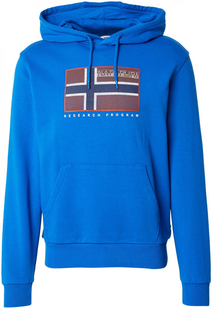 NAPAPIJRI Mikina 'BEMILES'  tyrkysová / brusnicová / biela