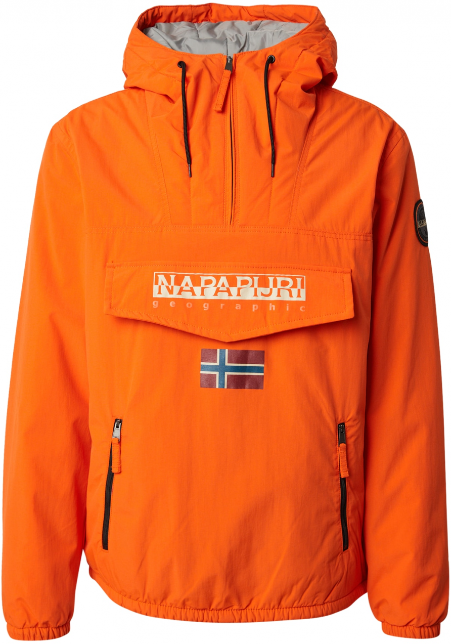 NAPAPIJRI Prechodná bunda 'SHADE'  svetlomodrá / oranžovo červená / biela