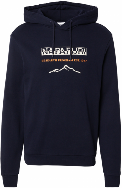 NAPAPIJRI Mikina 'BANEM'  béžová / modrá / oranžová