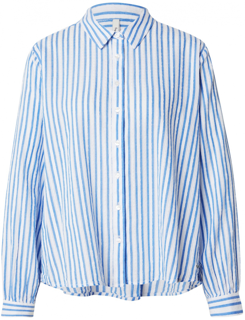 Pepe Jeans Blúzka  kráľovská modrá / biela