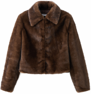 MANGO Prechodná bunda 'Xbruna'  hnedá