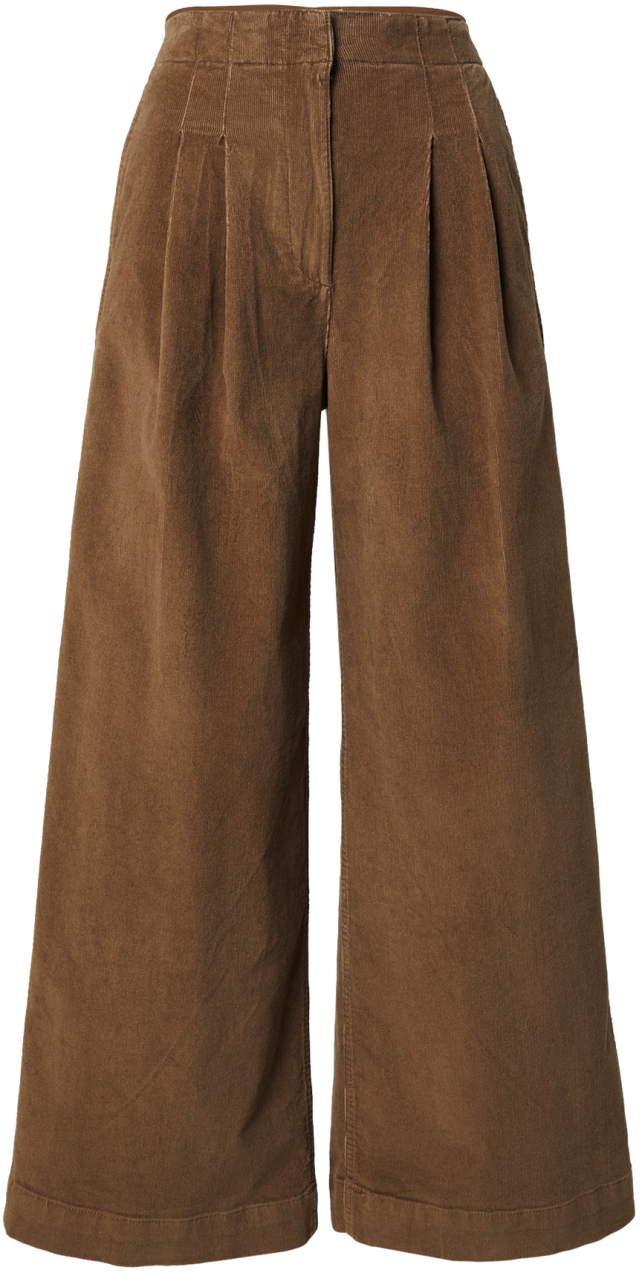 Aware Plisované nohavice 'AWTALA'  hnedá