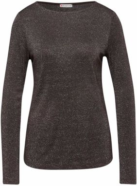 STREET ONE Tričko  tmavohnedá