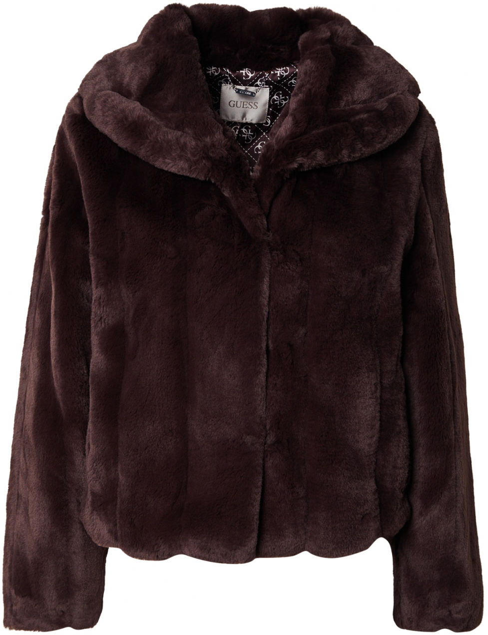 GUESS Zimná bunda 'NEW SOPHY'  tmavohnedá