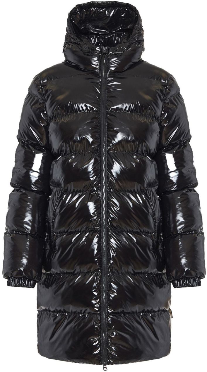 Funky Buddha Zimný kabát  čierna