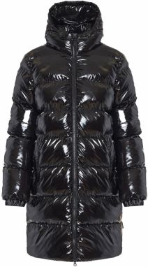 Funky Buddha Zimný kabát  čierna