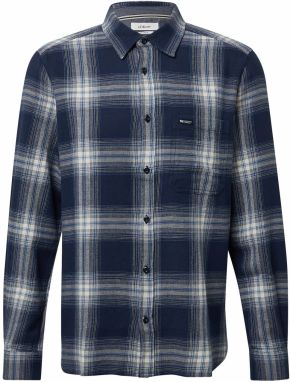 s.Oliver Košeľa  námornícka modrá / kráľovská modrá / biela