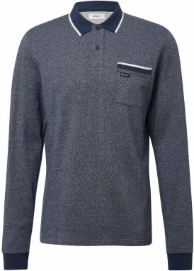 s.Oliver Tričko  tmavomodrá / modrá melírovaná / biela