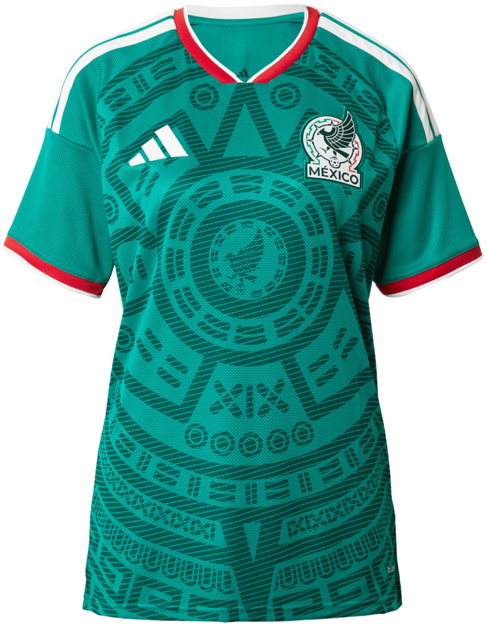 ADIDAS PERFORMANCE Dres 'Mexiko 26'  zelená / tmavozelená / červená / biela