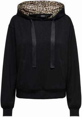 ONLY Mikina 'ONLALINA'  béžová / čierna / biela